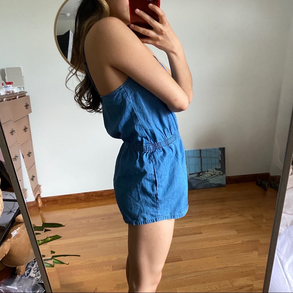 Denim romper! - Picture 2 of 2